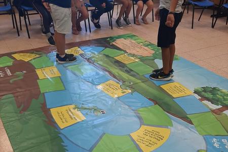 משחק רצפה - ביה"ס של החופש הגדול