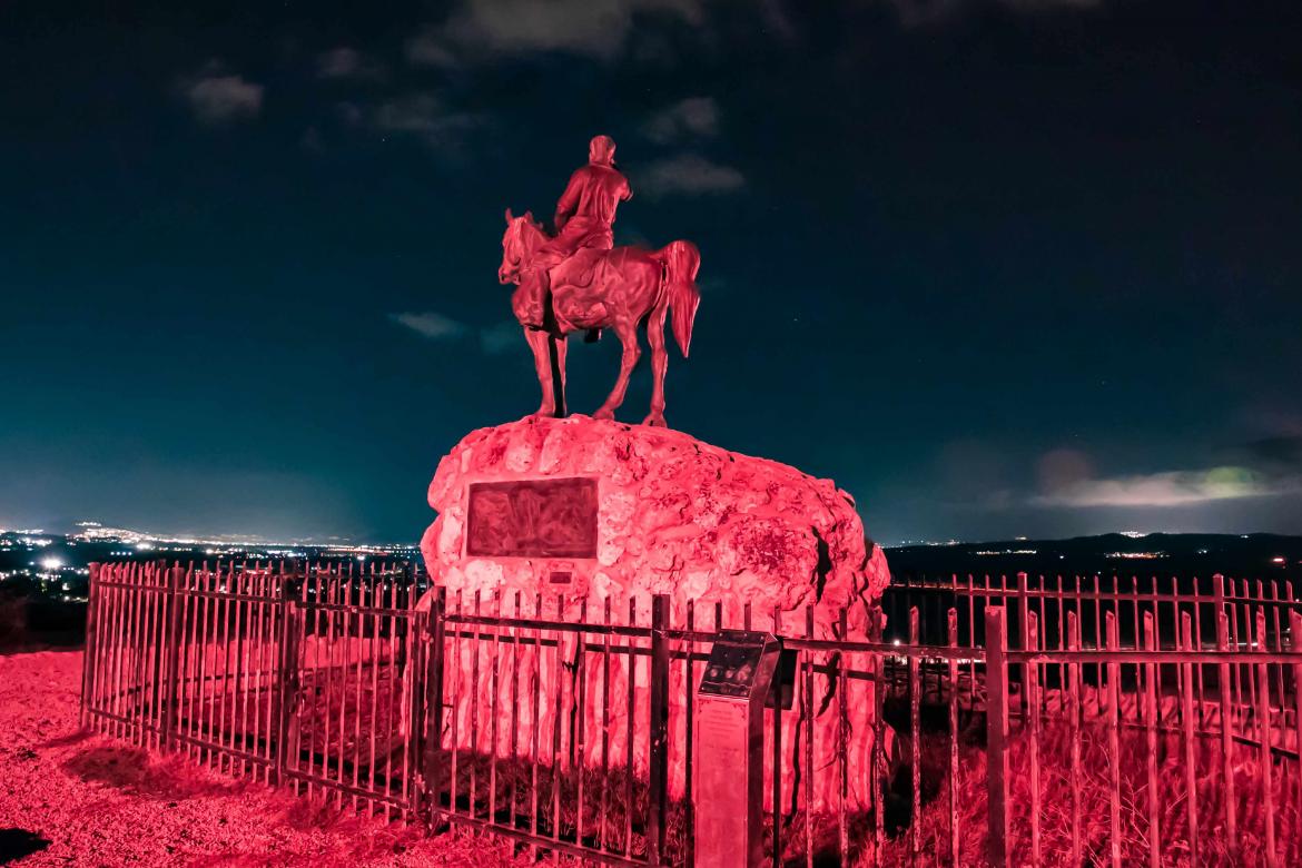 פסל אלכסנדר זייד מואר בוורוד