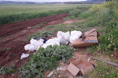 אשפה בשטחים פתוחים