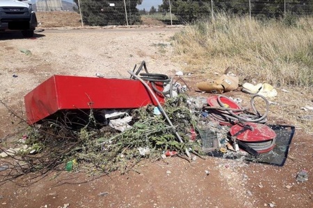 אשפה בשטחים פתוחים