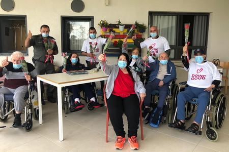 יום המעשים הטובים בבית הסיעודי 'אור העמק' 