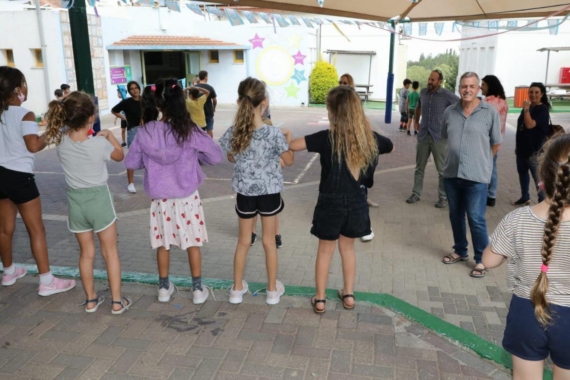 ראש המועצה בביקור בקייטנות