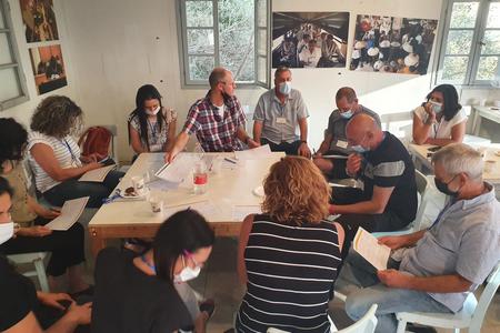 מפגש בבית הספר 'אופקים' מרחביה