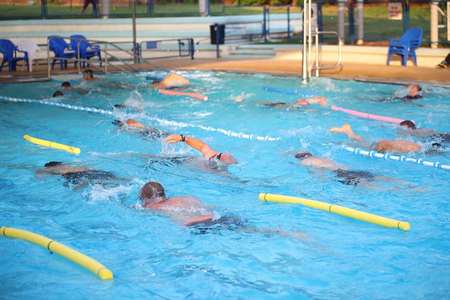 טריאתלון תבור - שחייה