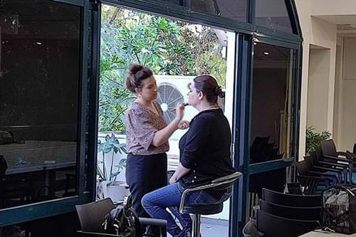 איפור במסגרת שבוע קליק להייטק 