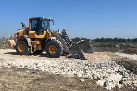 עבודות בדרכים חקלאיות