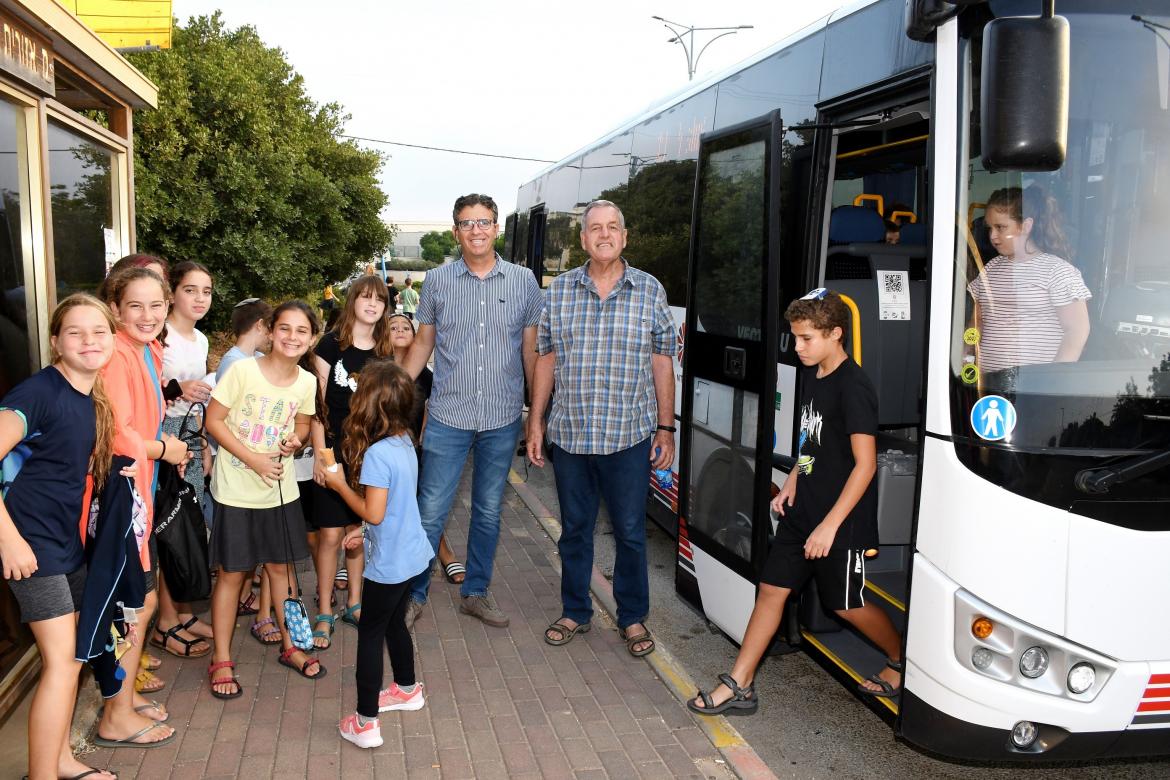 השקת קו תחבורה ציבורית 