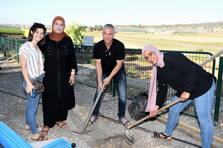 חנוכת 'הגן הירוק' במנשית זבדה