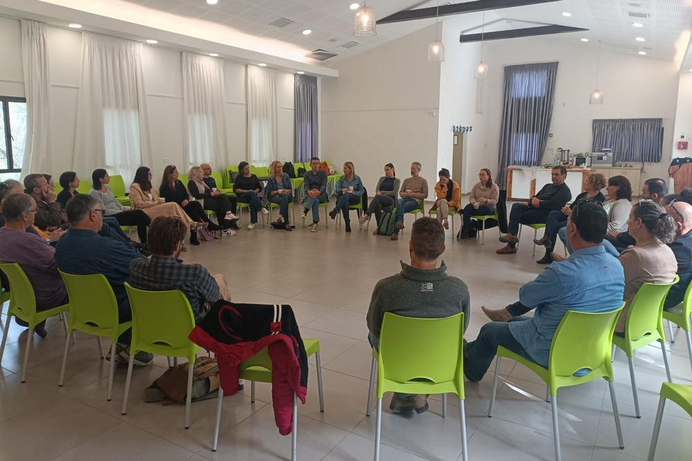 ראשת המועצה במפגש עם הנהלות היישובים