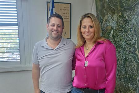 פגישה עם ראש מועצת קרית טבעון