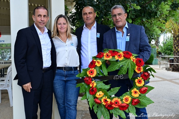 ראשת המועצה בטקס לזכר החללים הבדואיים