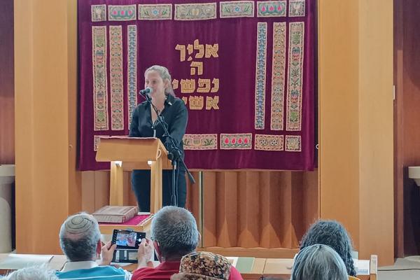 שלומית שיחור רייכמן - ראשת המועצה בכנס המשנה ה-2