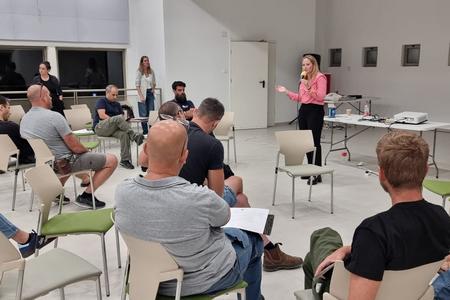 הדרכה ותרגול לצוותי צחי בתרחישי קיצון, באלוני אבא