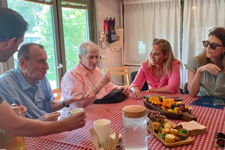 ביקור ראש עיריית תל אביב, רון חולדאי במושב היוגב