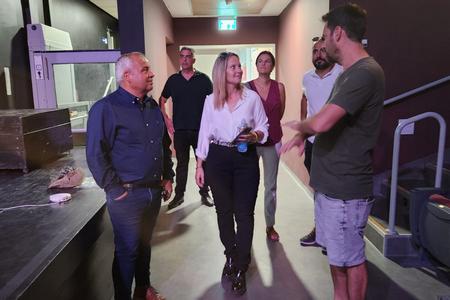 סיור בדימונה עם ראש העיר - בני ביטון