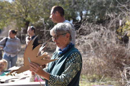 נובמבר הירוק בקיבוץ אלונים - סדנת יצירה