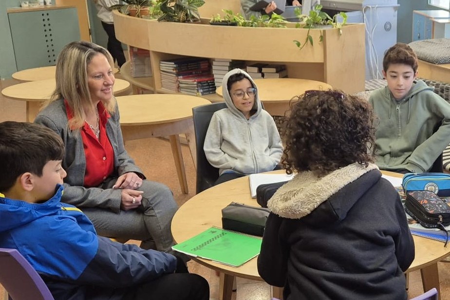 ביקור בבית הספר אופקים מרחביה