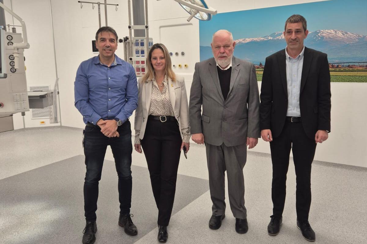 פגישת ראשי רשויות עם מהנל המרכז הרפואי העמק