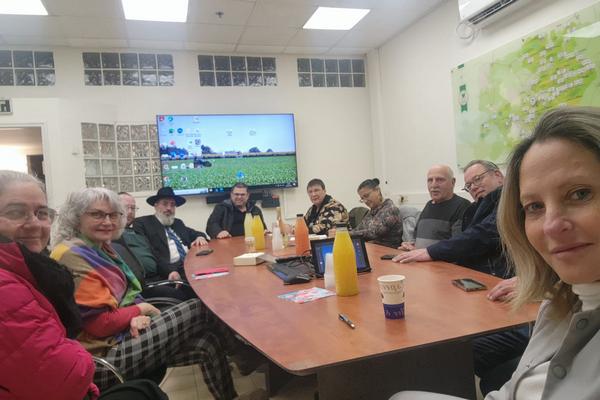 ישיבה חגיגית למינוי חיה קליגר ליור המועצה הדתית לכהונה נוספת