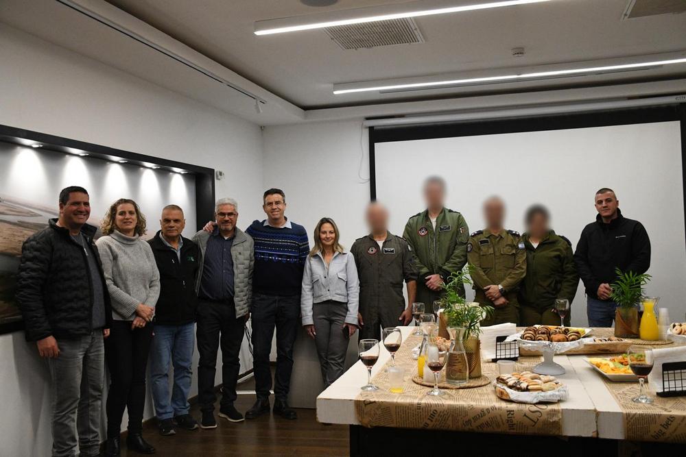 חנוכת כביש גישה לבסיס רמת דוד 