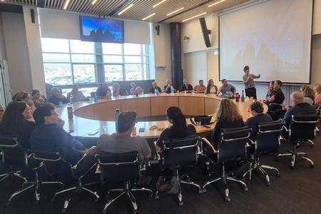 מועצה לומדת - סיור במטה בנימין