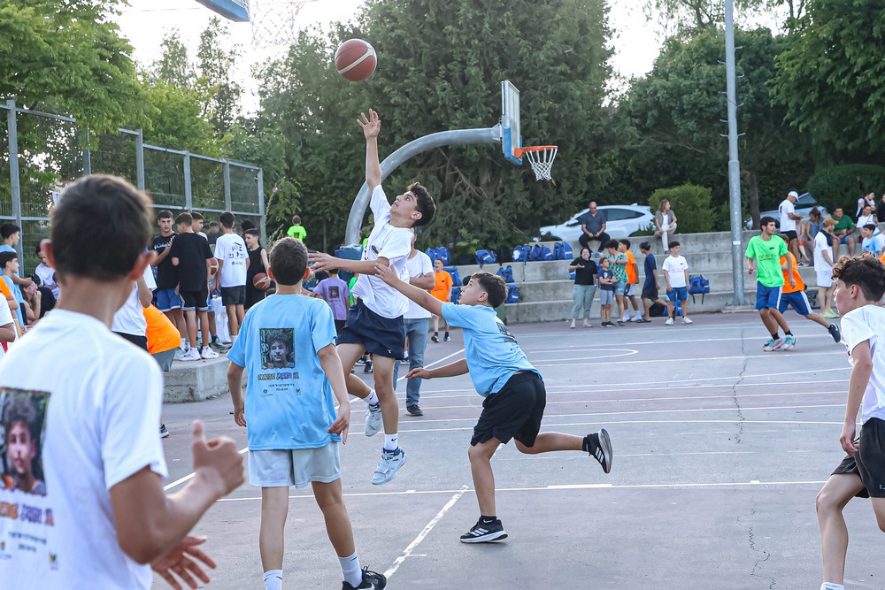 משחק כדורסל מתוך האירוע