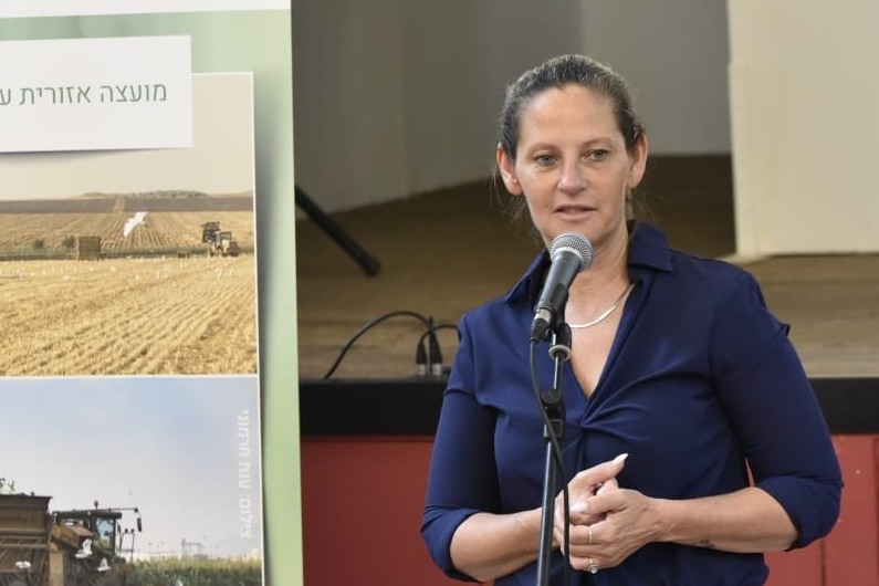 שלומית שיחור רייכמן ראשת המועצה ויור הוועדה המרחבית לתכנון ובנייה