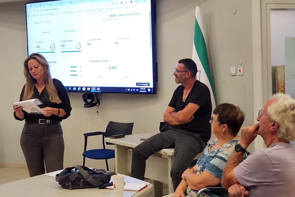 מפגש עם הארכיונאים.ות ביישובים