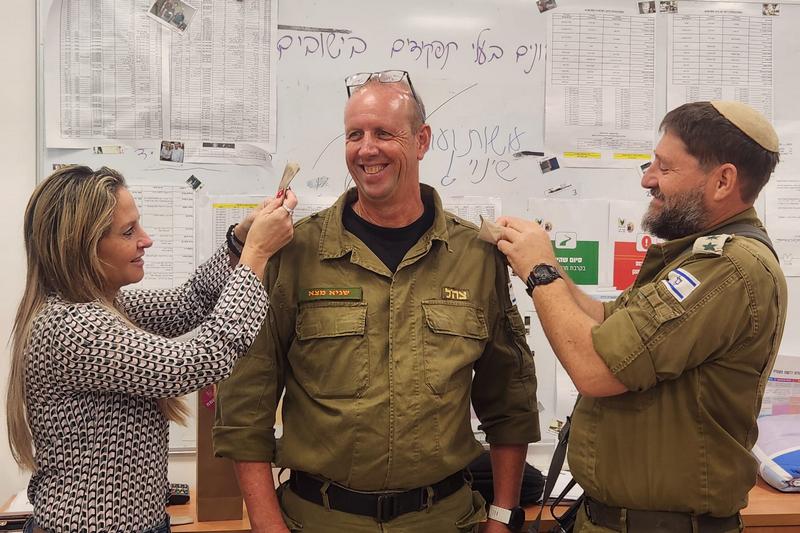 הענקת דרגה ליקלר שגיא מצא