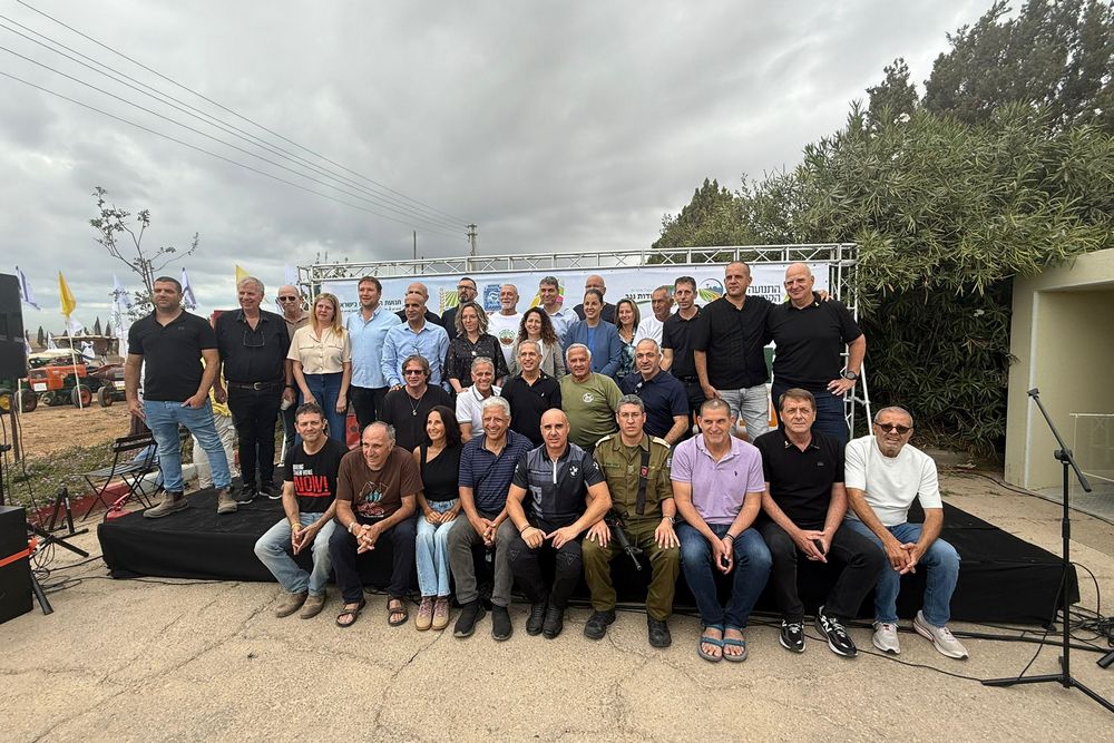 ראשי המועצות האזוריות באירוע לזכרו של אופיר ליבשטיין