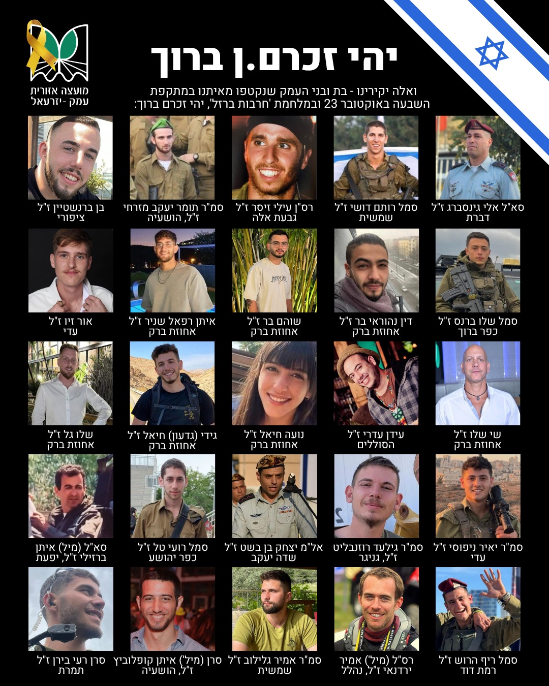 לזכר בני ובנות העמק