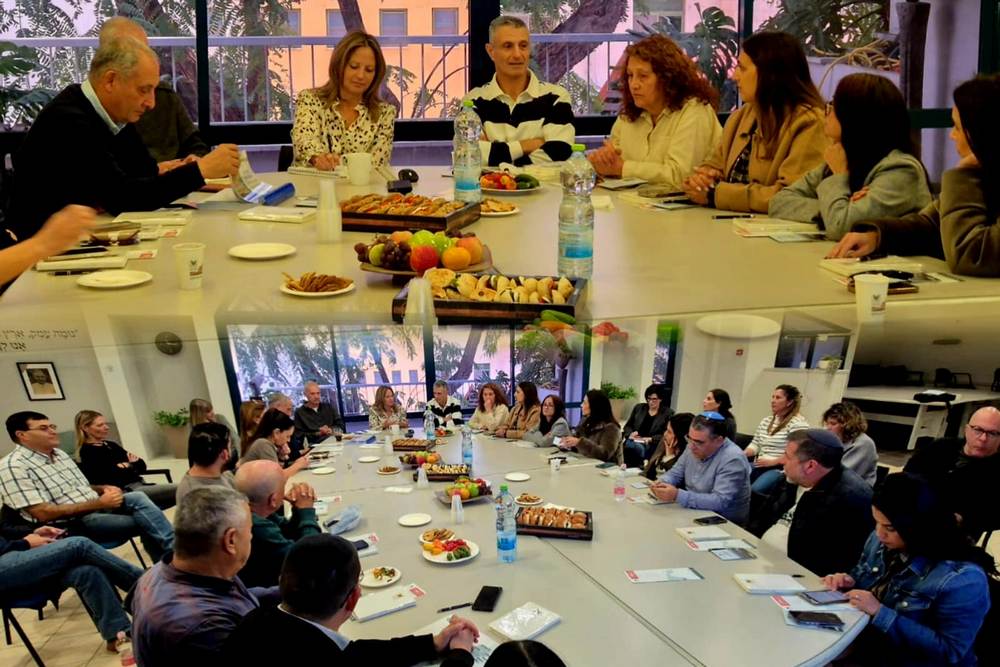 ביקור צוות מועצה אזורית מטה יהודה