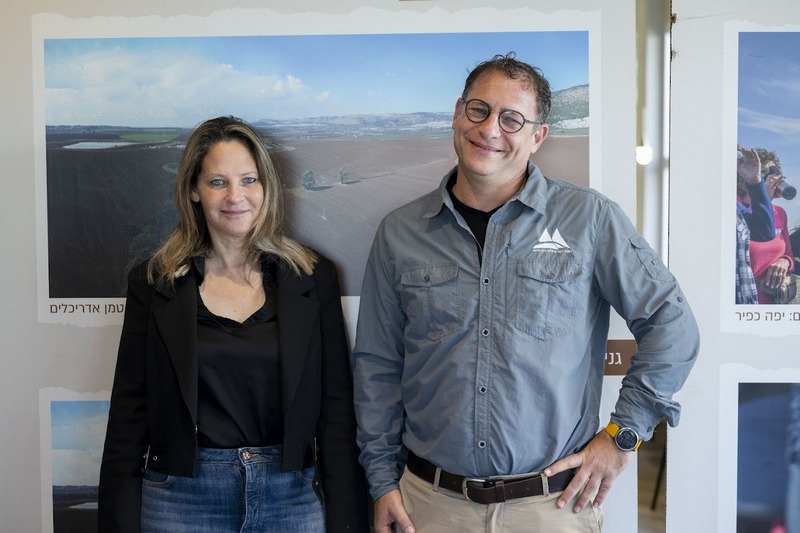 ראשת המועצה עם יור רשות ניקוז ירדן דרומי