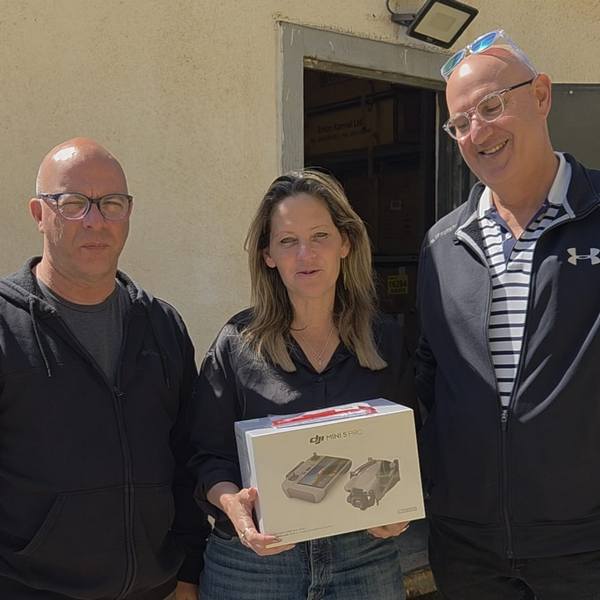 חלוקת רחפנים ליישובים