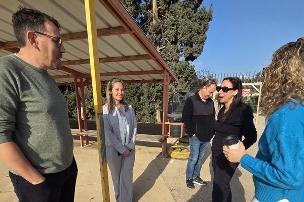 סיור ראשת המועצה בבתי הספר