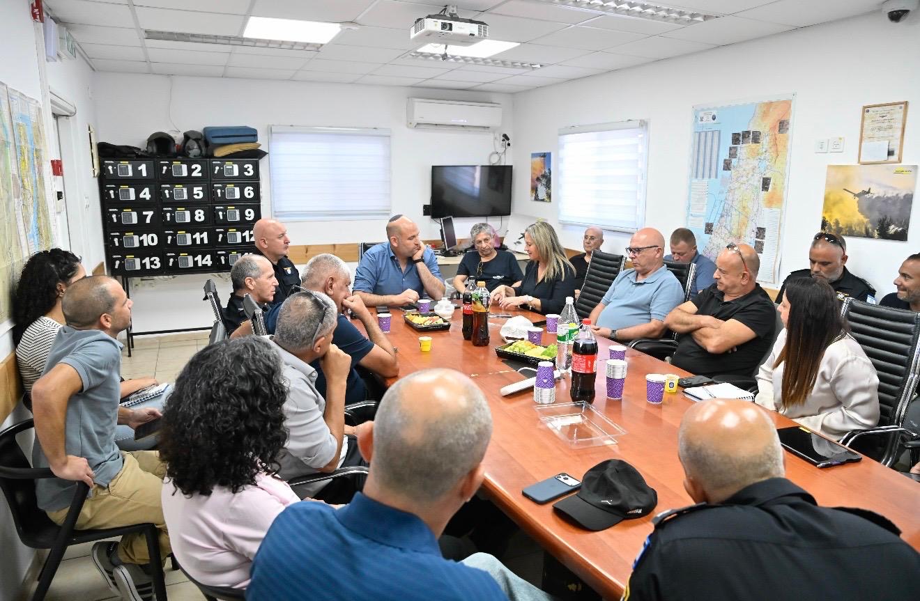 ביקור מנכל המשרד לביטחון לאומי
